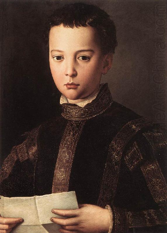 BRONZINO, Agnolo Portrait of Francesco I de Medici china oil painting image